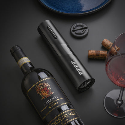 VinoRosso - Rechargeable electric wine opener - Low Cost Market LTD