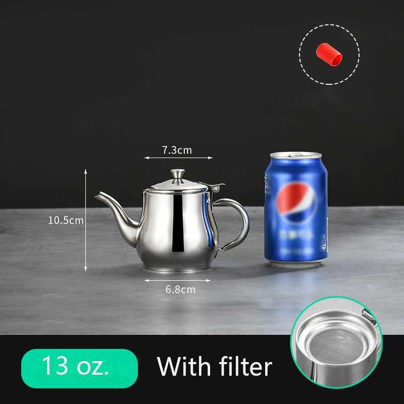 Gourmet Stainless Steel Oil Filter Pot - Low Cost Market LTD